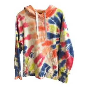 Calvin Klein, Tie Dye Hoodie, Women's Medium, Long Sleeve, Front Pockets